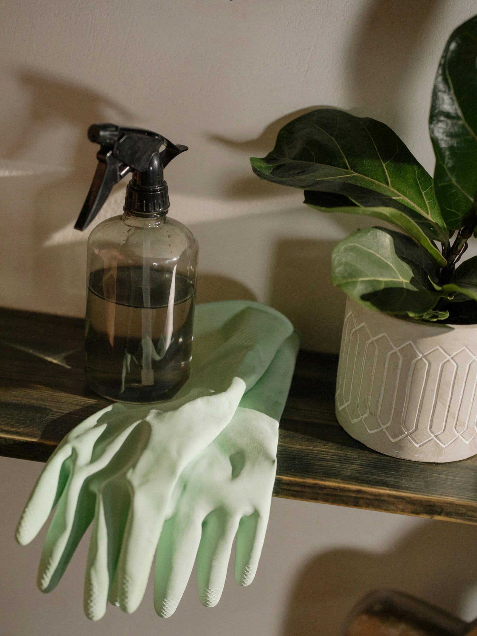 Curated bath accessories