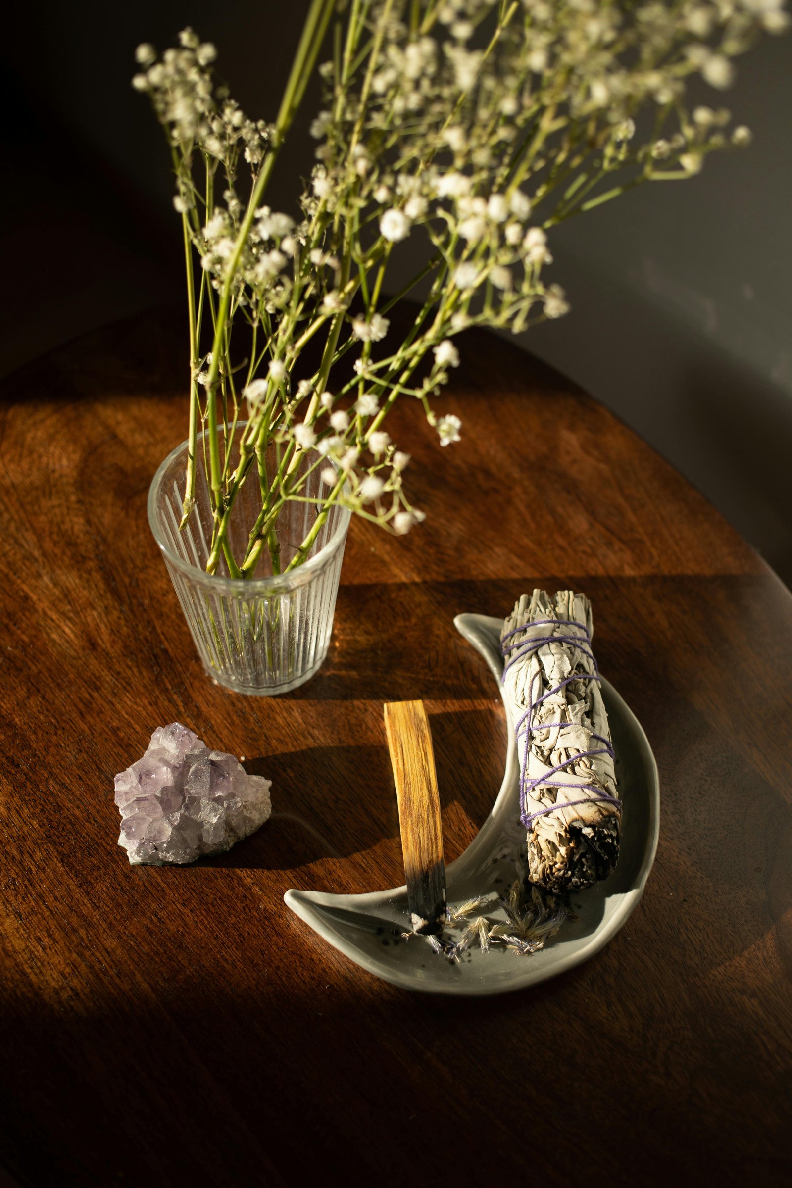 Elegant tablescape styling with decorative details